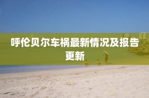 呼伦贝尔车祸最新情况及报告更新