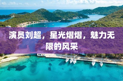 演员刘超，星光熠熠，魅力无限的风采