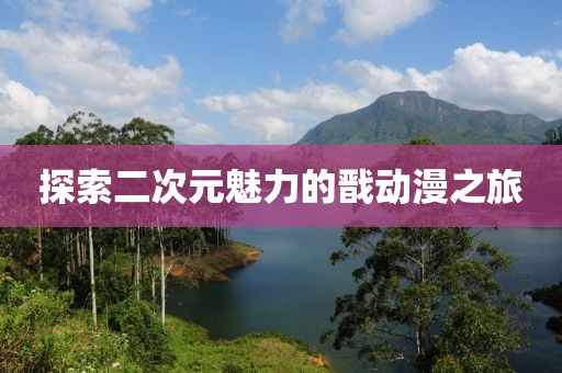 探索二次元魅力的戬动漫之旅