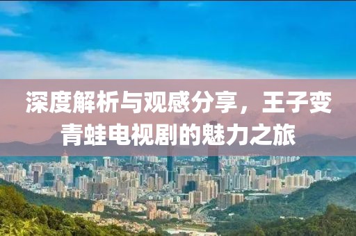 深度解析与观感分享，王子变青蛙电视剧的魅力之旅