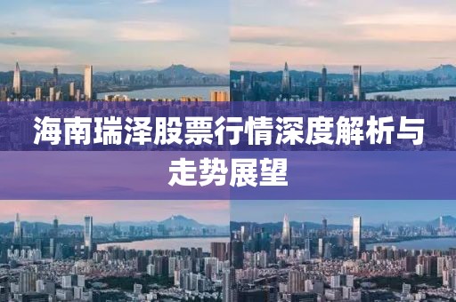 海南瑞泽股票行情深度解析与走势展望