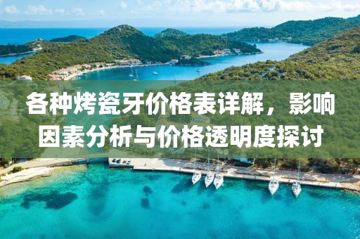各种烤瓷牙价格表详解，影响因素分析与价格透明度探讨