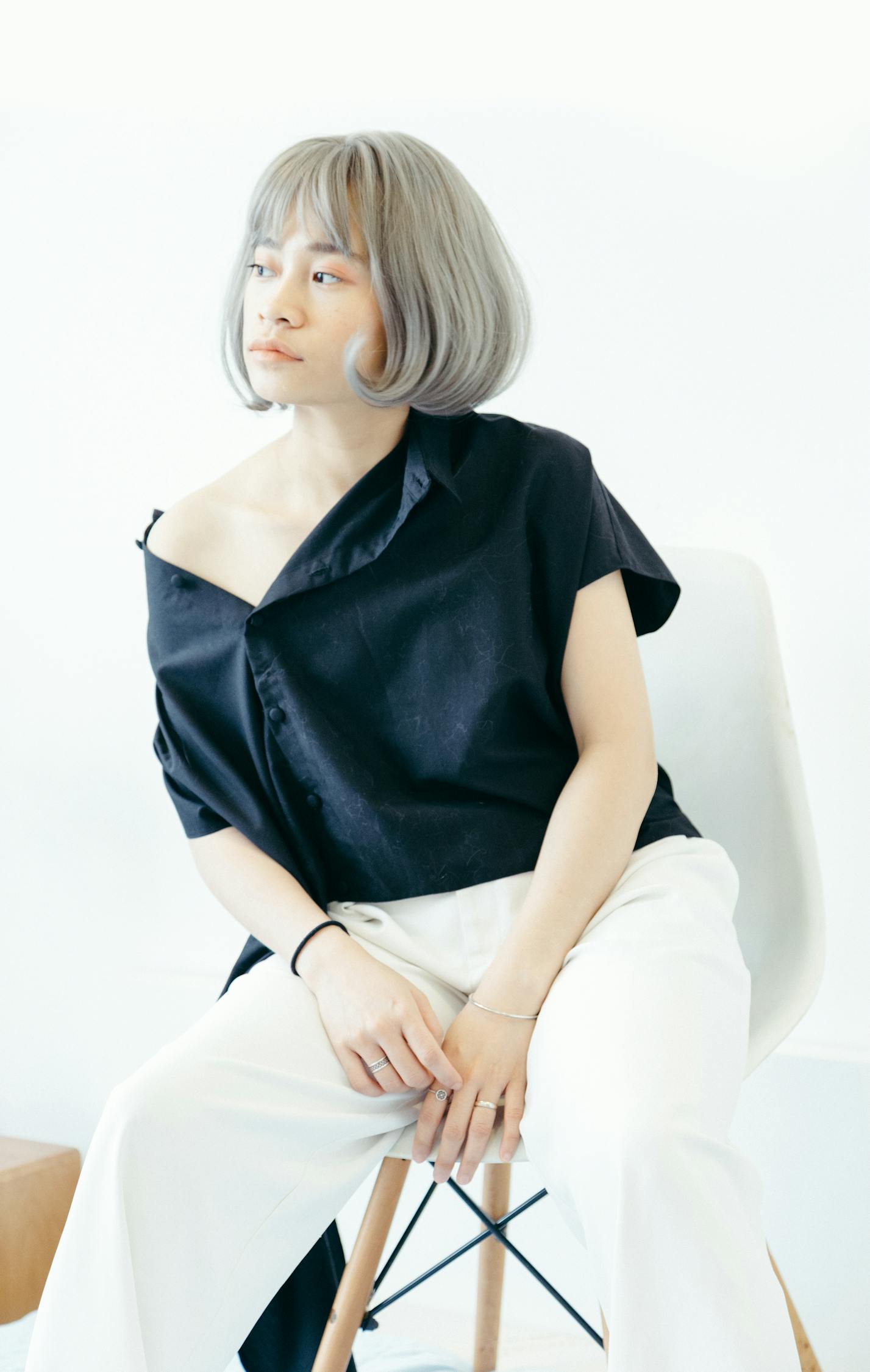 谭松韵最新时尚照，展现独特魅力与时尚风采的绝美瞬间