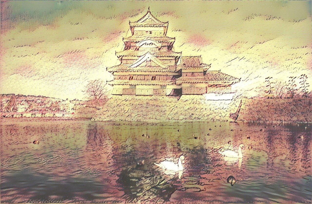 老树画作新诗韵，传统与现代艺术的交融之美