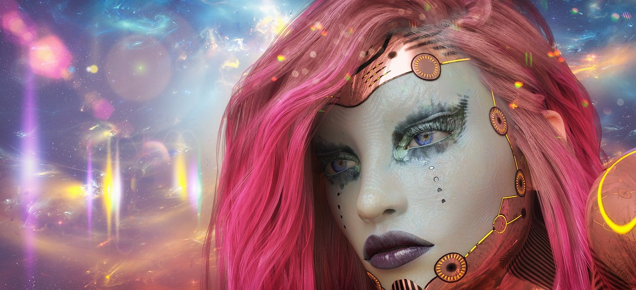 动漫女生魅力，梦幻世界的生动画面展现