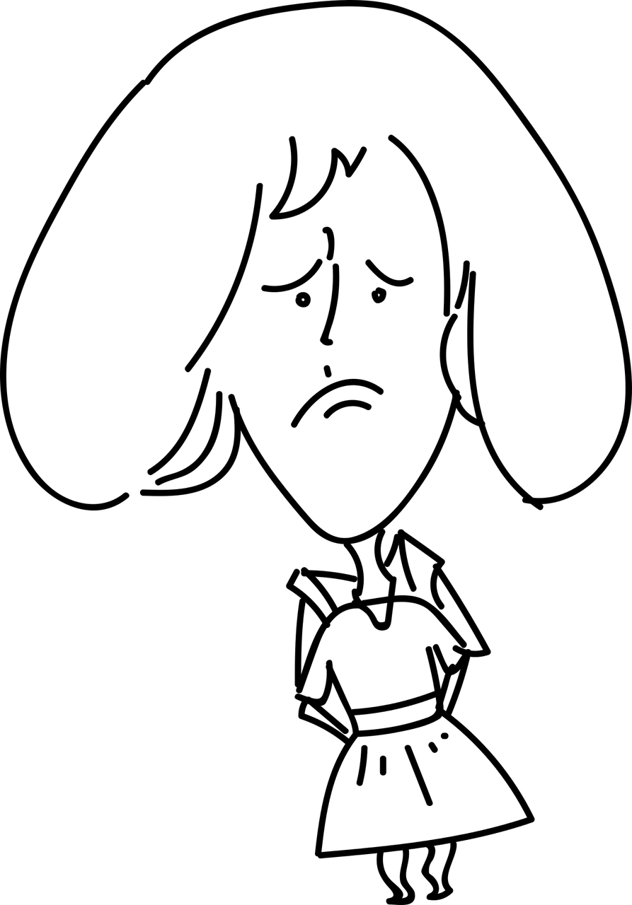 动漫女生侧脸画法详解教程